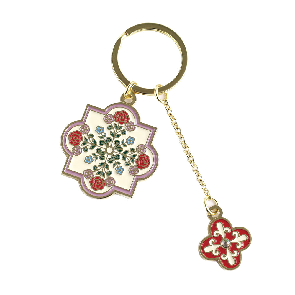 KUNIKA Double Metal Keychain