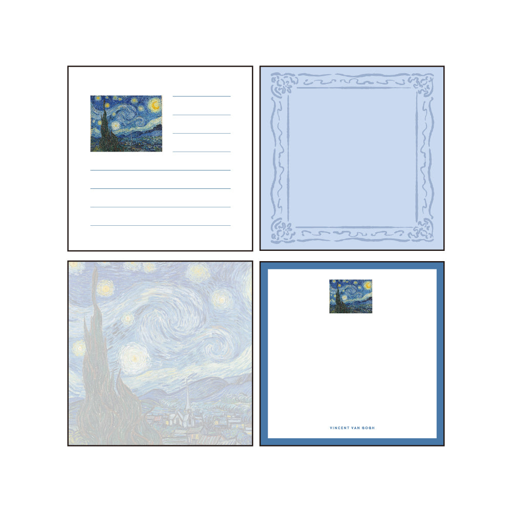 DAILY MUSEUM Memo Pad Square