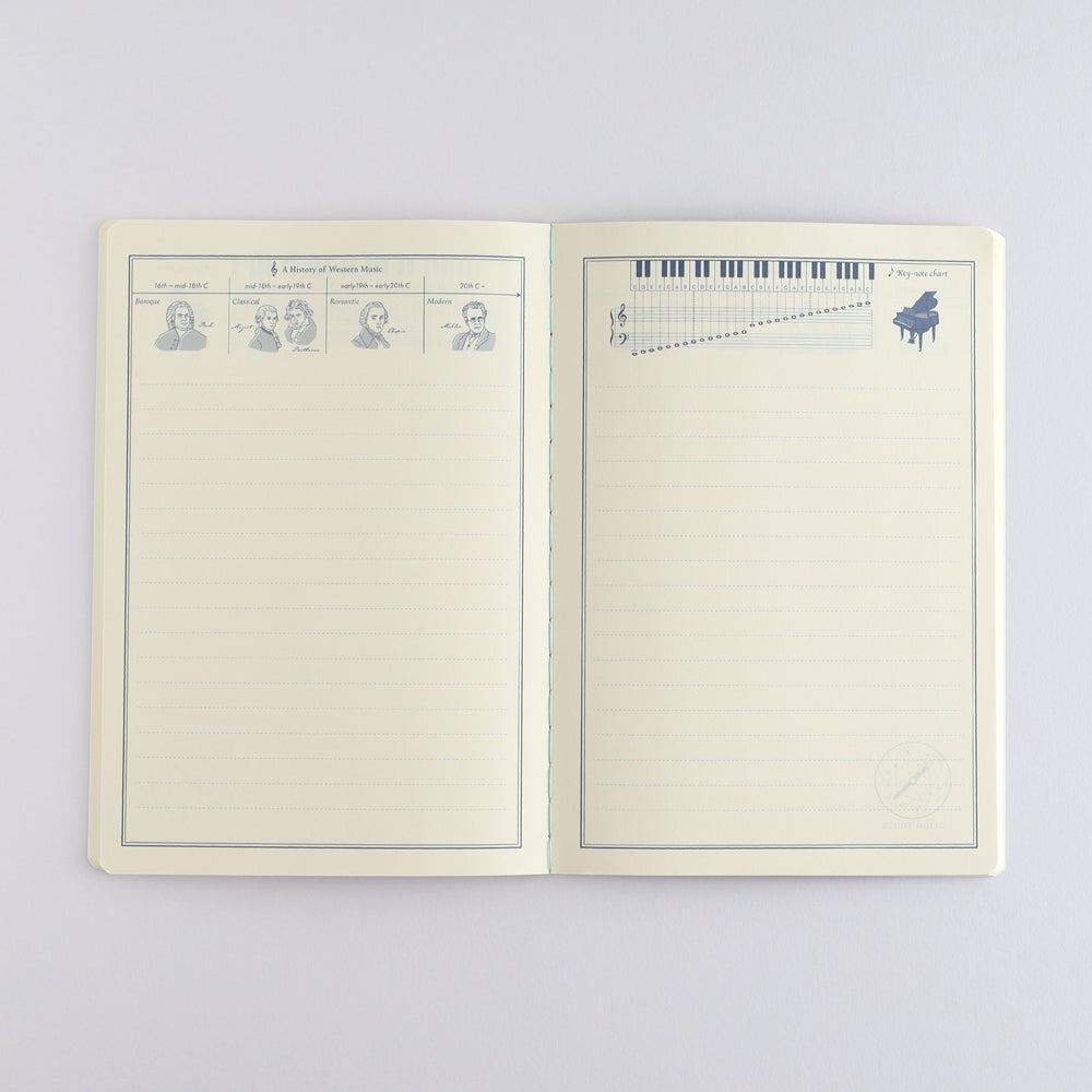 Green Flash STUDY HOLIC A5 Note Book