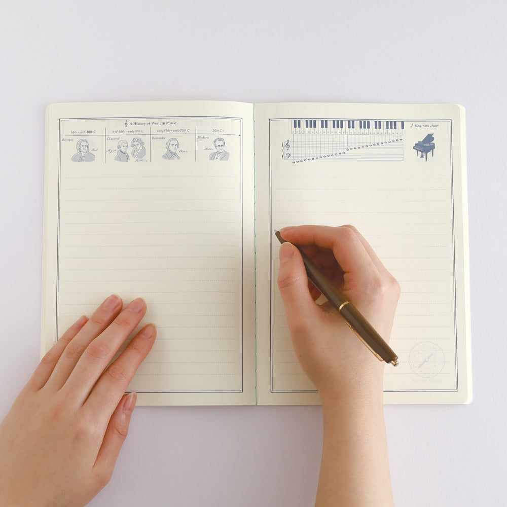 Green Flash STUDY HOLIC A5 Note Book