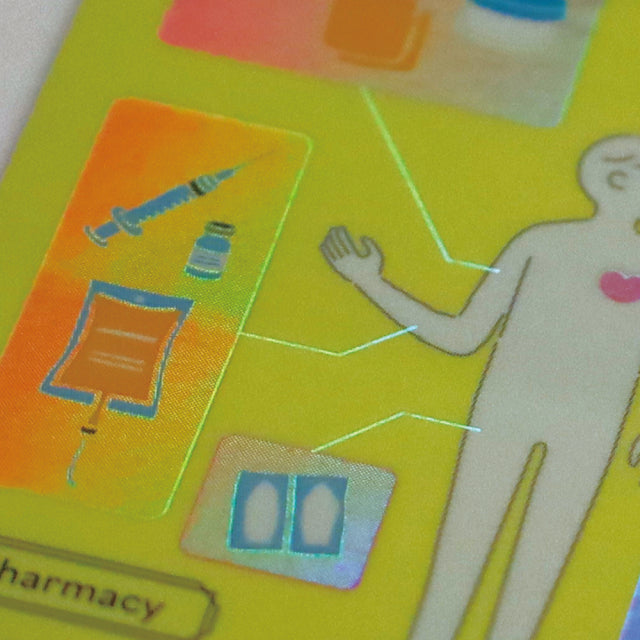 Green Flash STUDY HOLIC Aurora Stickers