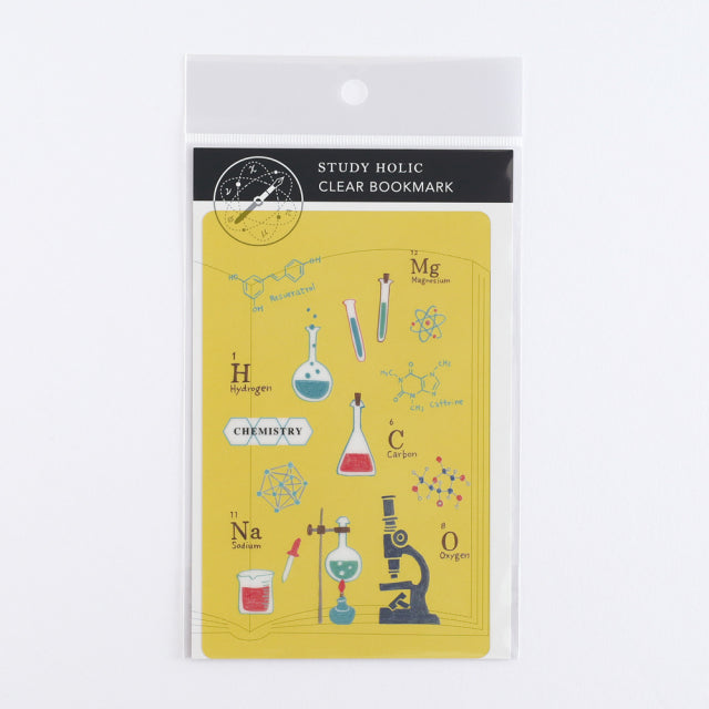 Green Flash STUDY HOLIC Clear Book Mark