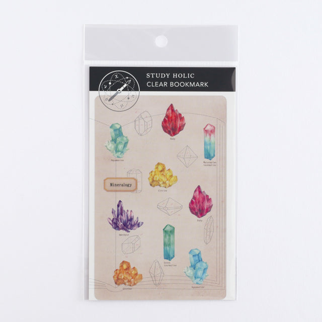 Green Flash STUDY HOLIC Clear Book Mark