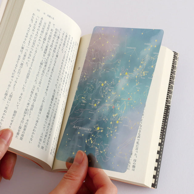 Green Flash STUDY HOLIC Clear Book Mark