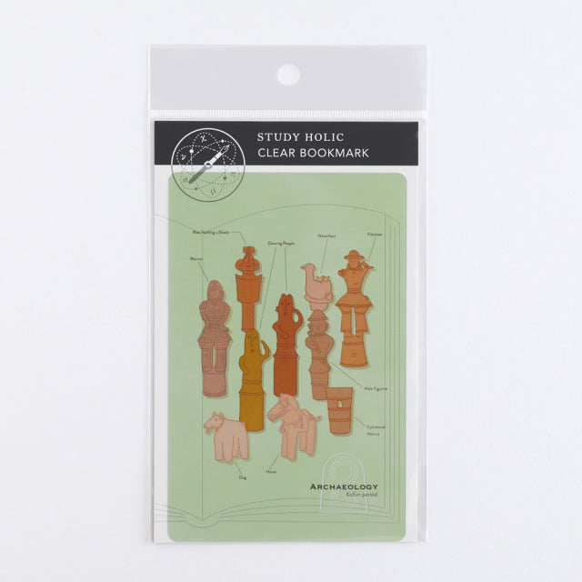 Green Flash STUDY HOLIC Clear Book Mark