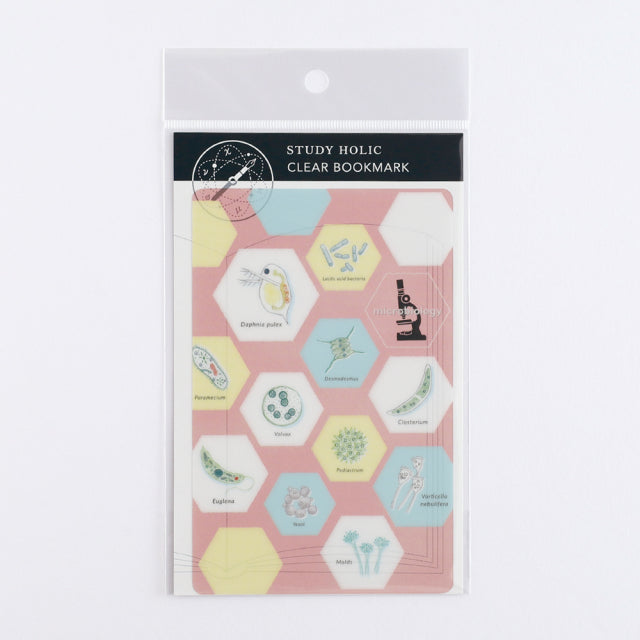 Green Flash STUDY HOLIC Clear Book Mark