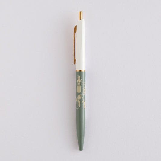 Green Flash STUDY HOLIC Ball Point Pen