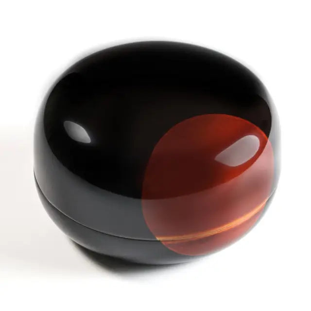 Bonbonniere Sun and Moon Sandalwood Lacquer Candy Box