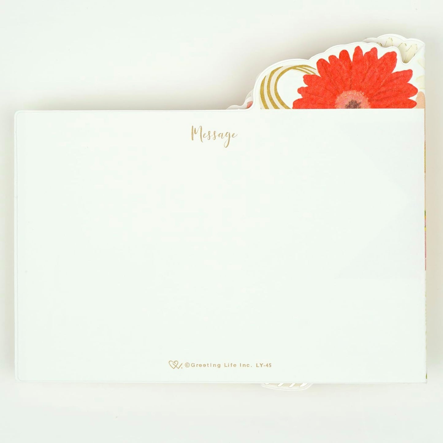 Greeting Life Birthday Card Flower Pop Up Gerbera LY-45