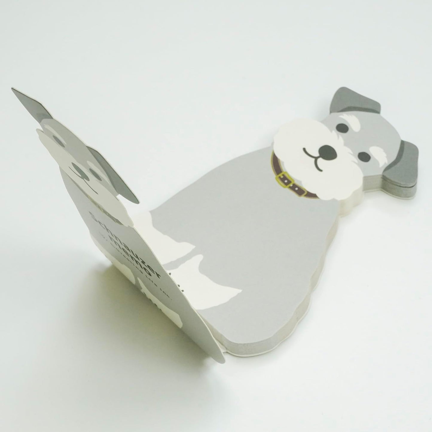Greeting Life Animal Die-Cut Memo Schnauzer ETN-182