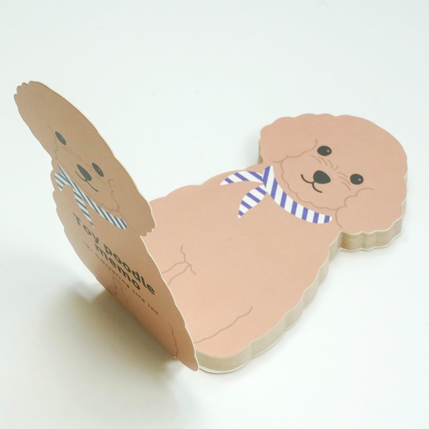 Greeting Life Animal Die Cut Memo Toy Poodle ETN-184