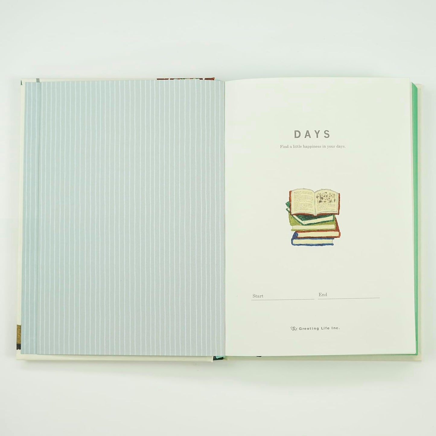 Greeting Life YZD-435 Illustration Changes Page Journal Tool White