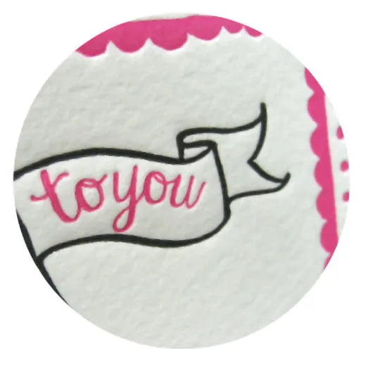 Cotton Letterpress Card