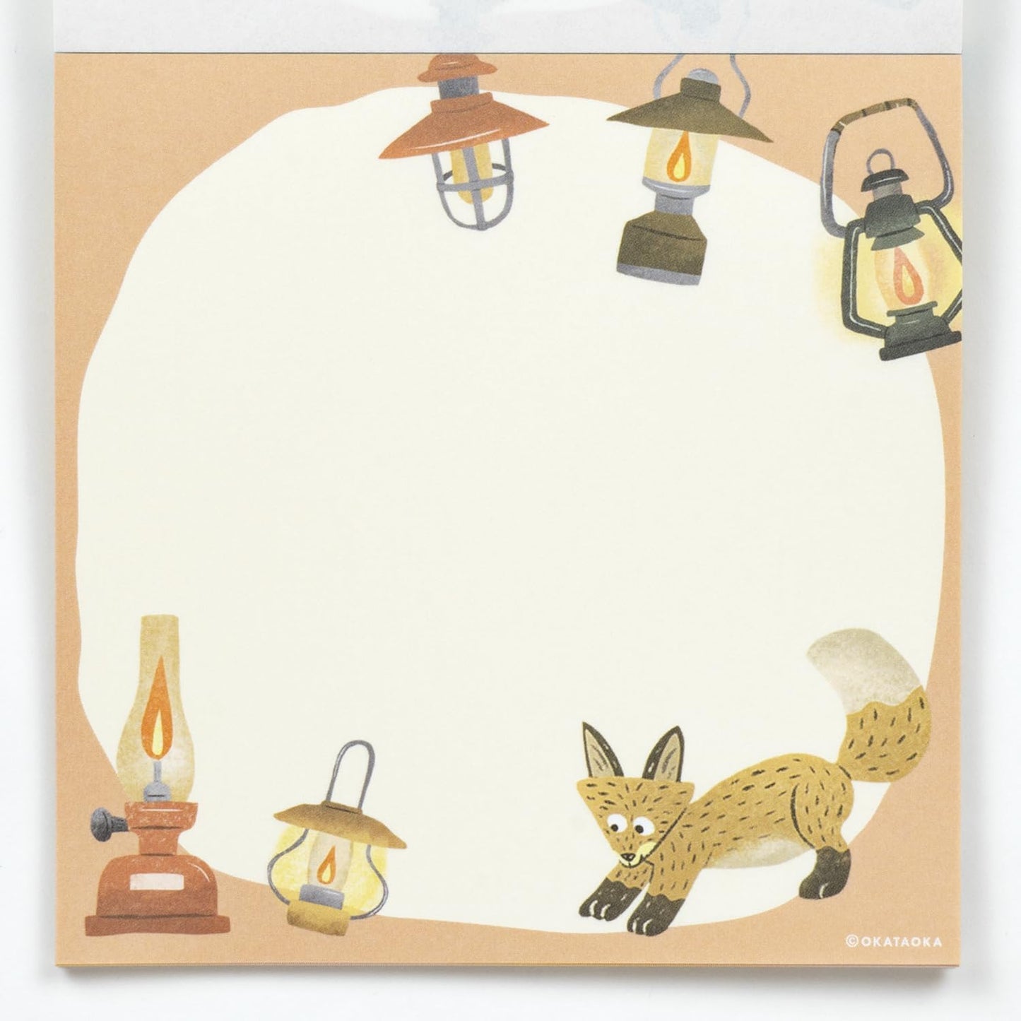 Greeting life Okatoka square note active okn-44 yellow