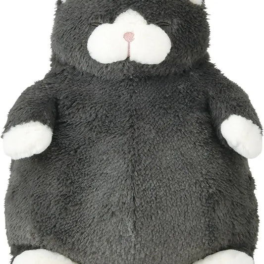 LIV HEART Premium 27722-74 Hugging Pillow, Cat Positivity Black (M)