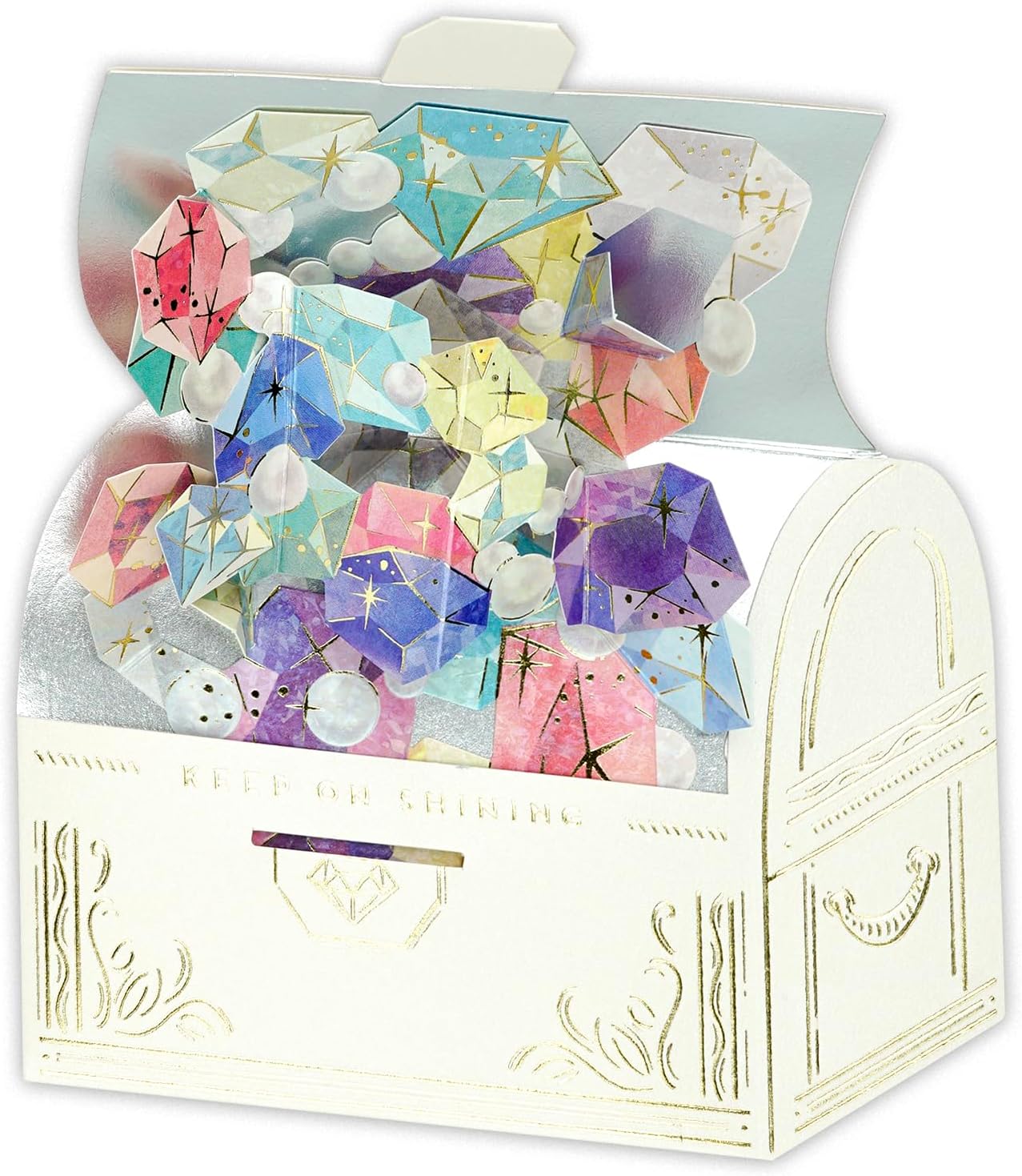 Greeting Life Birthday Card Treasure Card TK-46 White