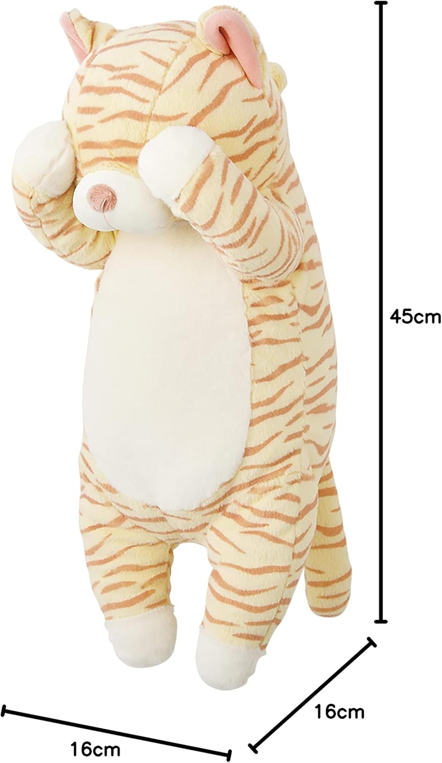 LIV HEART Nemu Nemu Body pillow Kubinekko Tiger Cat (M) 87034-42