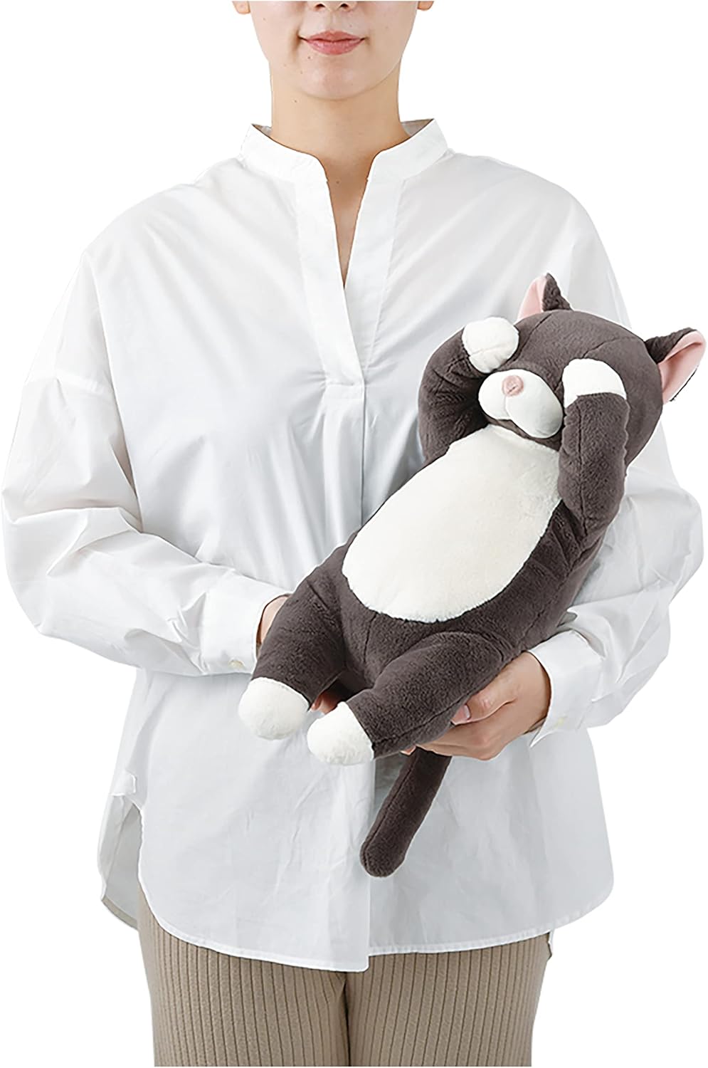 LIV HEART Nemu Nemu Body pillow Kubinekko (M) Black 87034-73