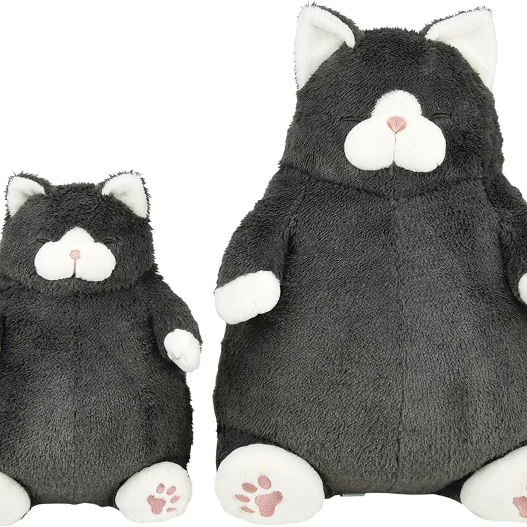 LIV HEART Premium 27722-74 Hugging Pillow, Cat Positivity Black (M)