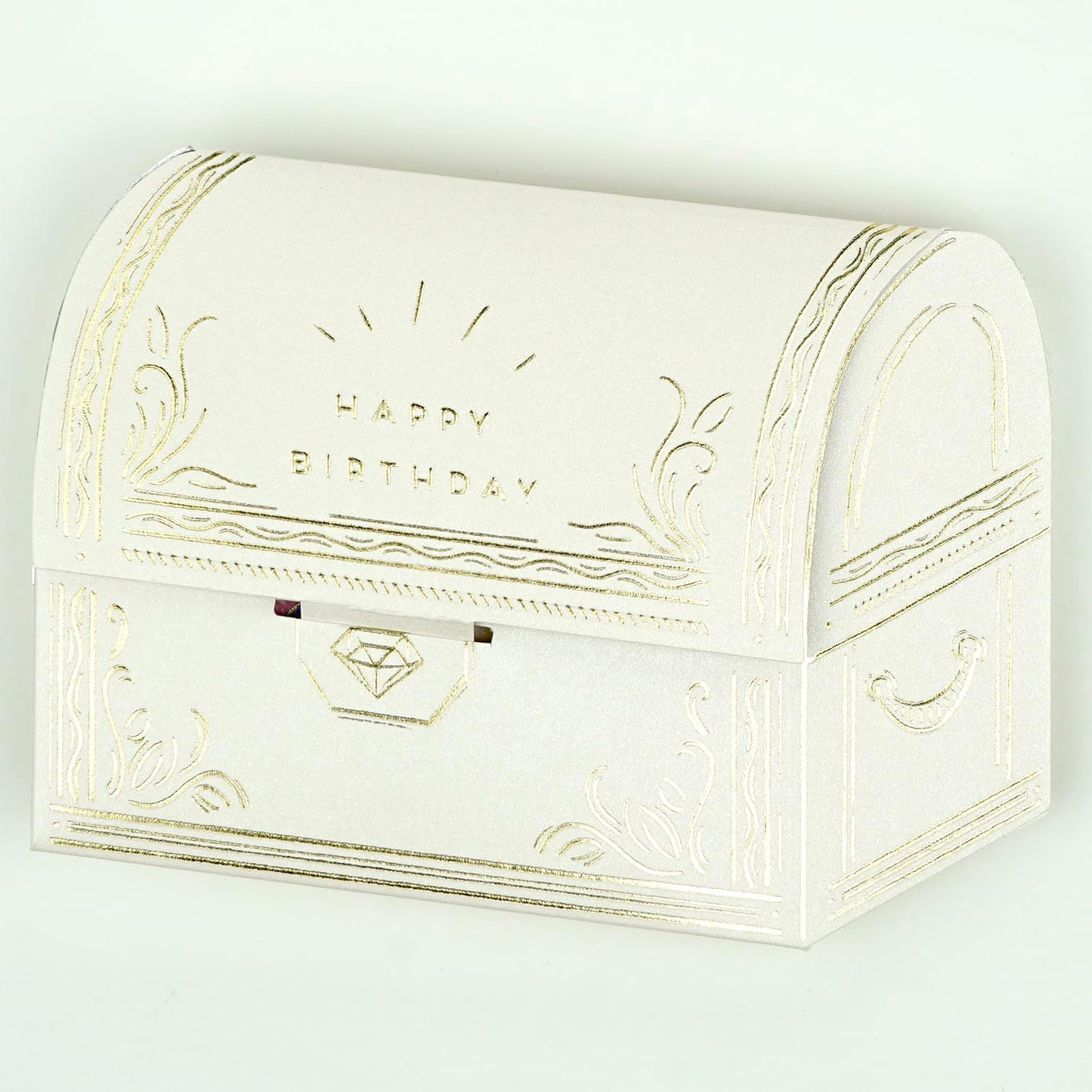 Greeting Life Birthday Card Treasure Card TK-46 White