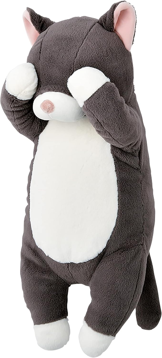 LIV HEART Nemu Nemu Body pillow Kubinekko (M) Black 87034-73