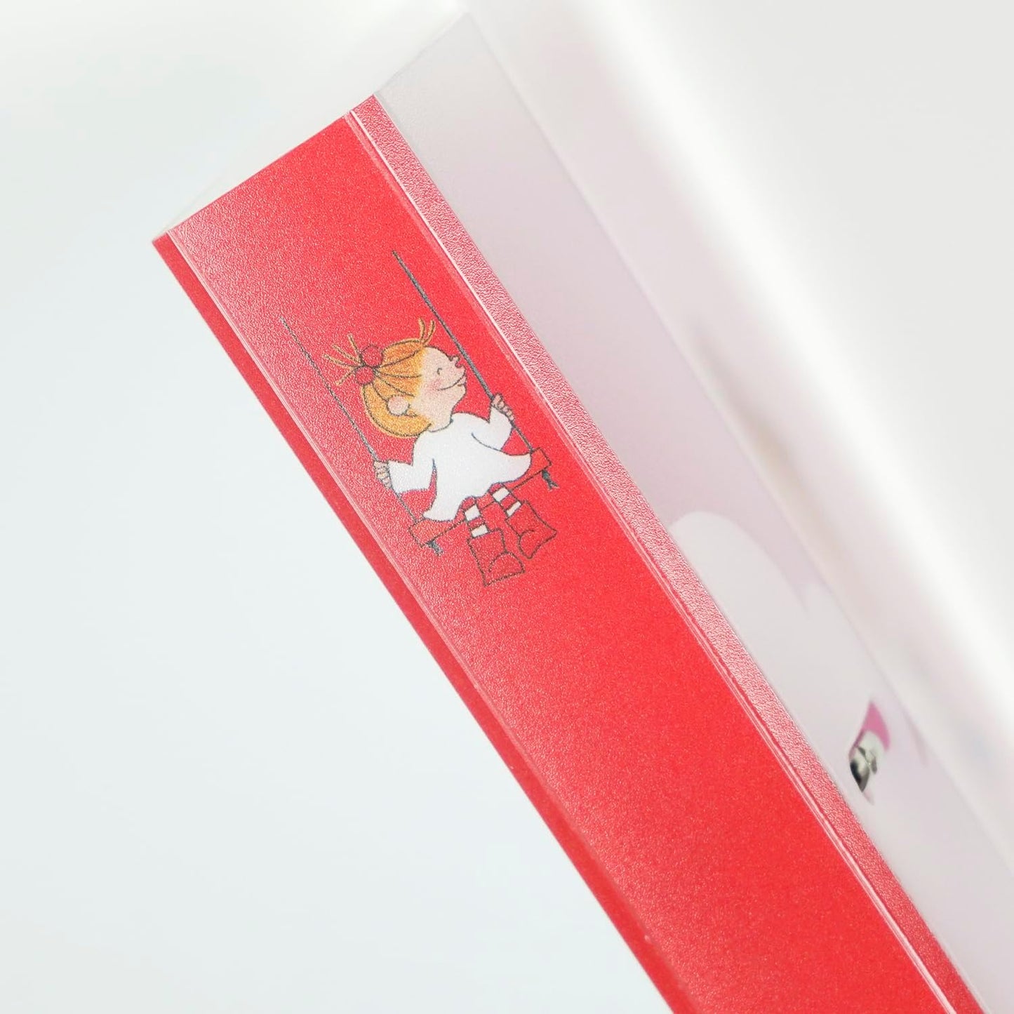 Coco-chan RYZ-1096 Greeting Life 2 Hole Binder A5 Size Clear Swing Pink