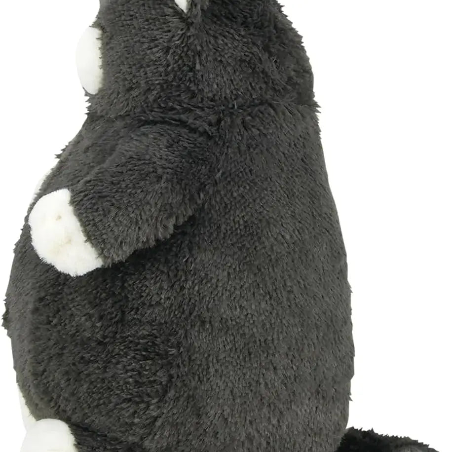 LIV HEART Premium 27722-74 Hugging Pillow, Cat Positivity Black (M)