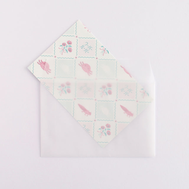 Green Flash Letter Set AD-013