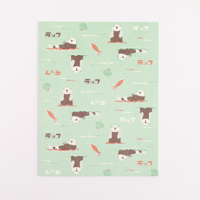 Green Flash Letter Set AD-014