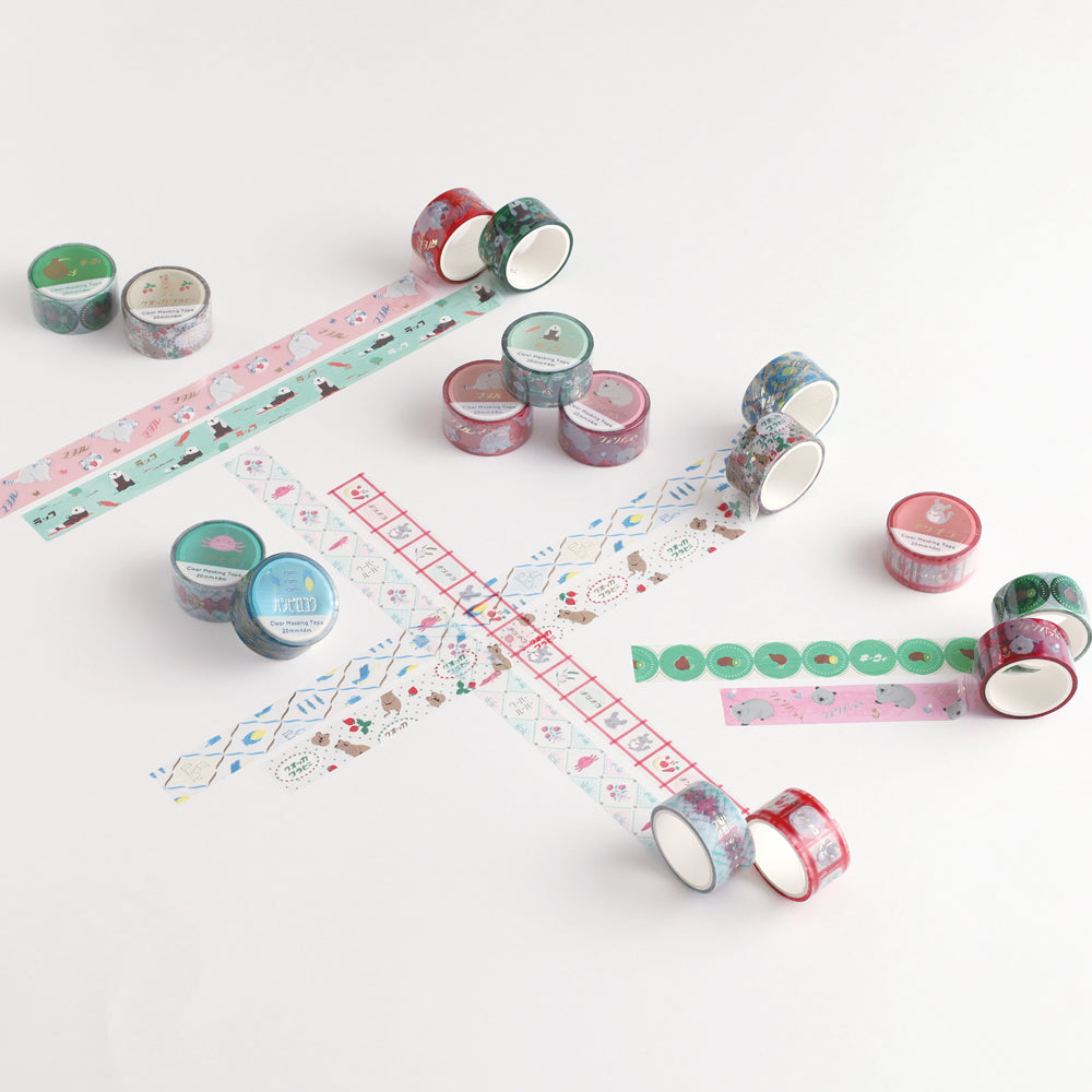 Animal Department Store Gold Leaf Clear Masking Tape