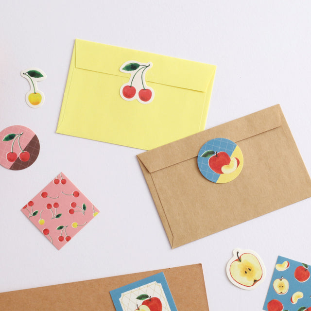 Green Flash Color fruits Flake Seal