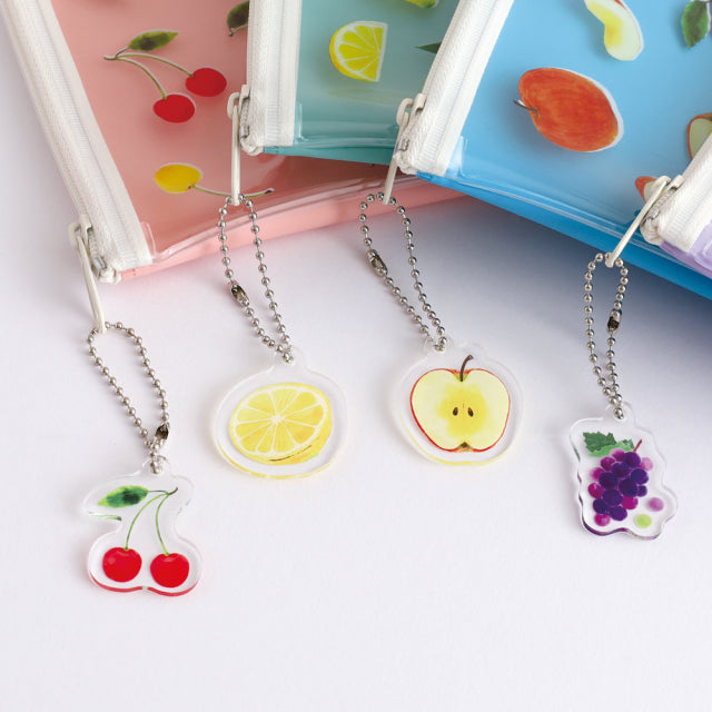 Green Flash Color fruits PVC pouch