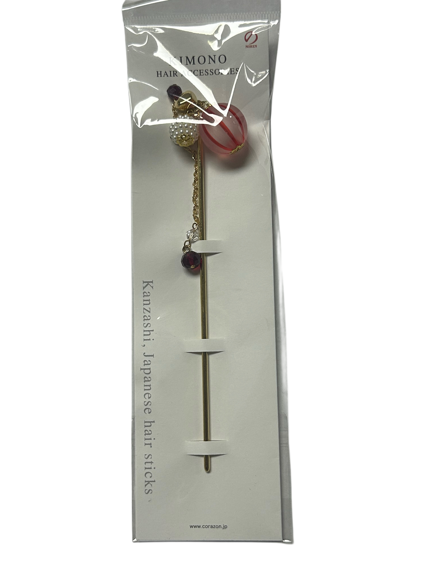 Foam ball hairpin Red HD