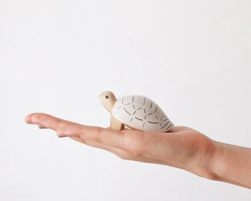 T-lab polepole ENGIMON Wooden box packing turtle