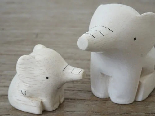 T-lab polepole animal Family Set Elephant
