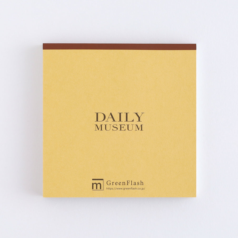 DAILY MUSEUM Memo Pad Square