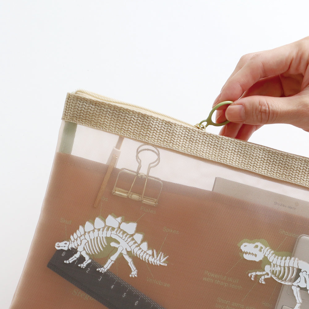 STUDY HOLIC Mesh A5 Pouch <Ancient Egyptology> ST-227