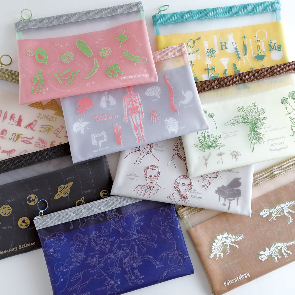 STUDY HOLIC Mesh A5 Pouch <Ancient Egyptology> ST-227