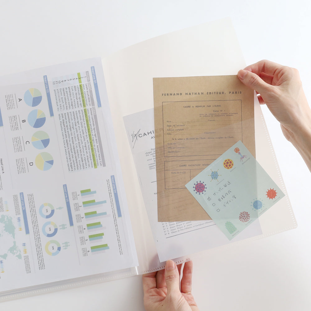 STUDY HOLIC A4 Clear Book File <Planetary Science> ST-242