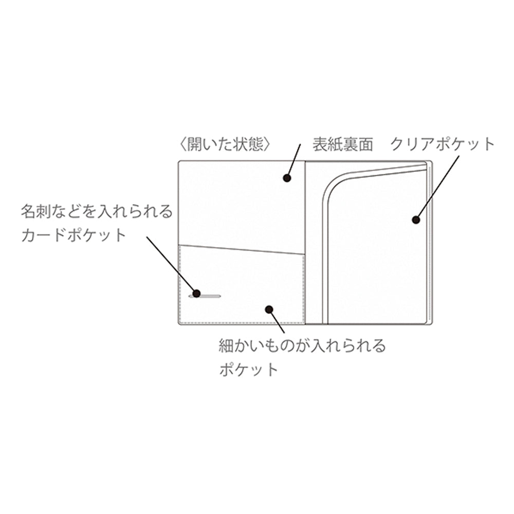 STUDY HOLIC A4 Clear Book File <Planetary Science> ST-242