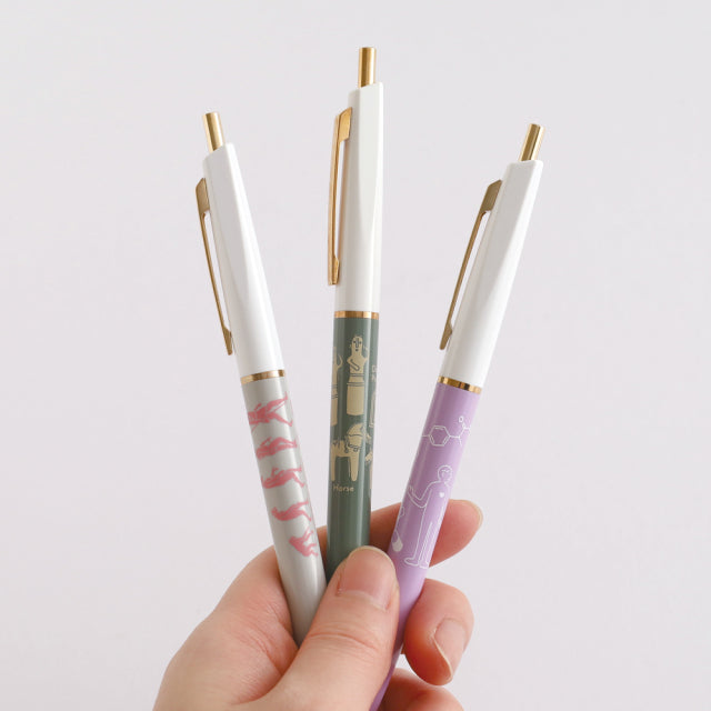 Green Flash STUDY HOLIC Ball Point Pen