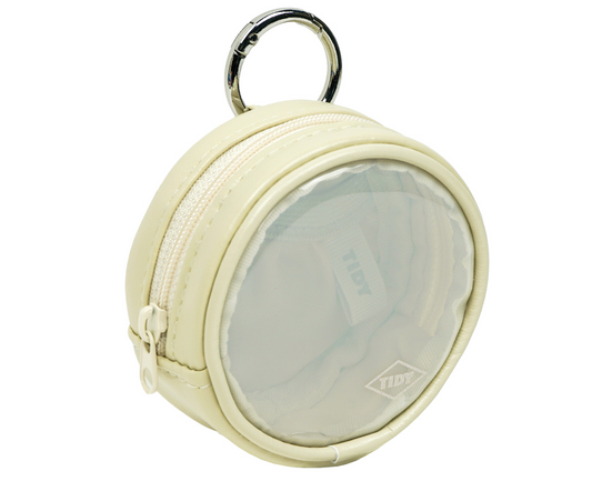 Tidy round mini pouch Glaze