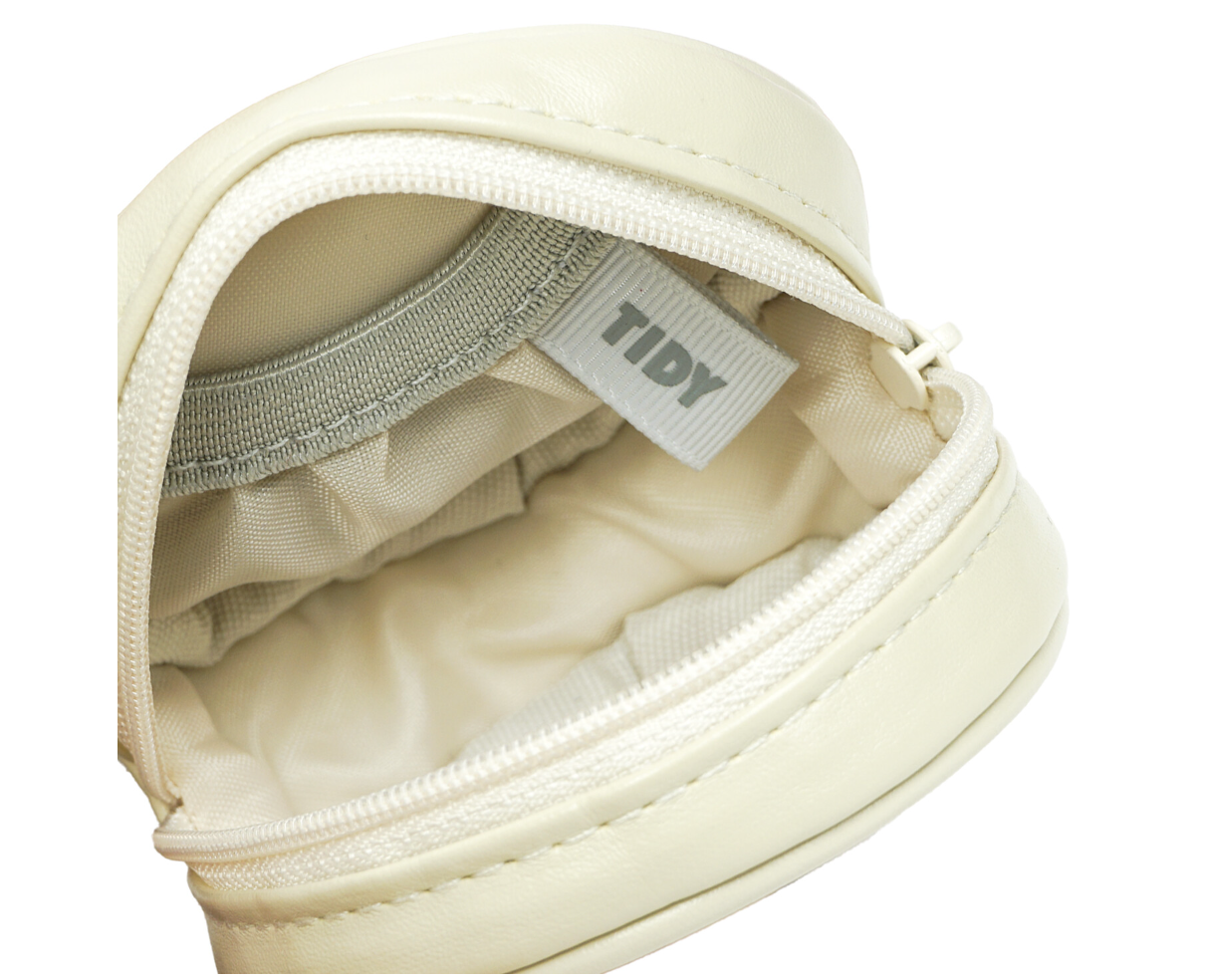 Tidy round mini pouch Glaze