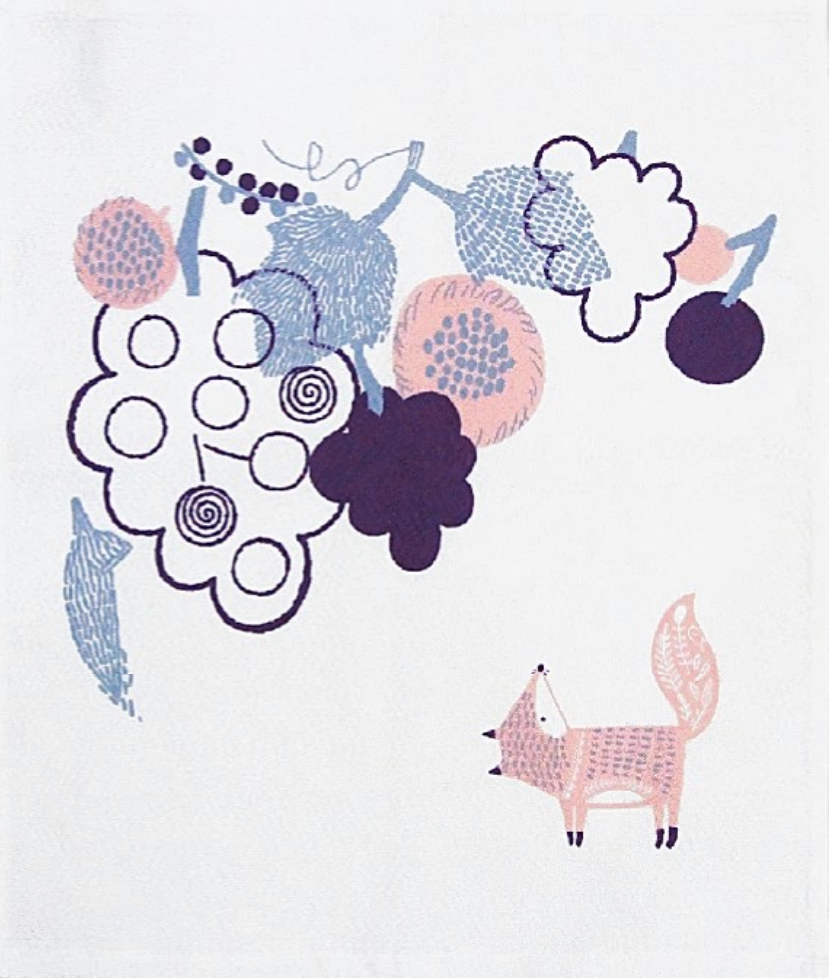 Fukipika Print Kitchen Towel