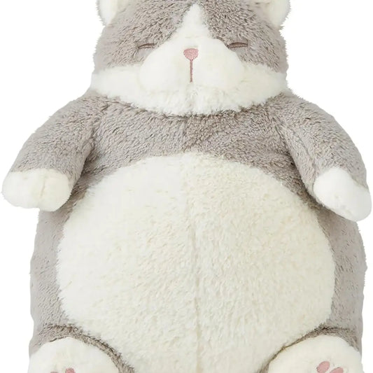 LIV HEART Premium 27722-73 Hugging Pillow, Cat Positivity Grey (M) (Copy)