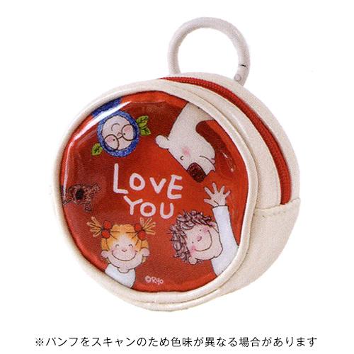 Greeting Life COCO Coco-chan Tidy Round Mini Pouch Love You RYZ-1094