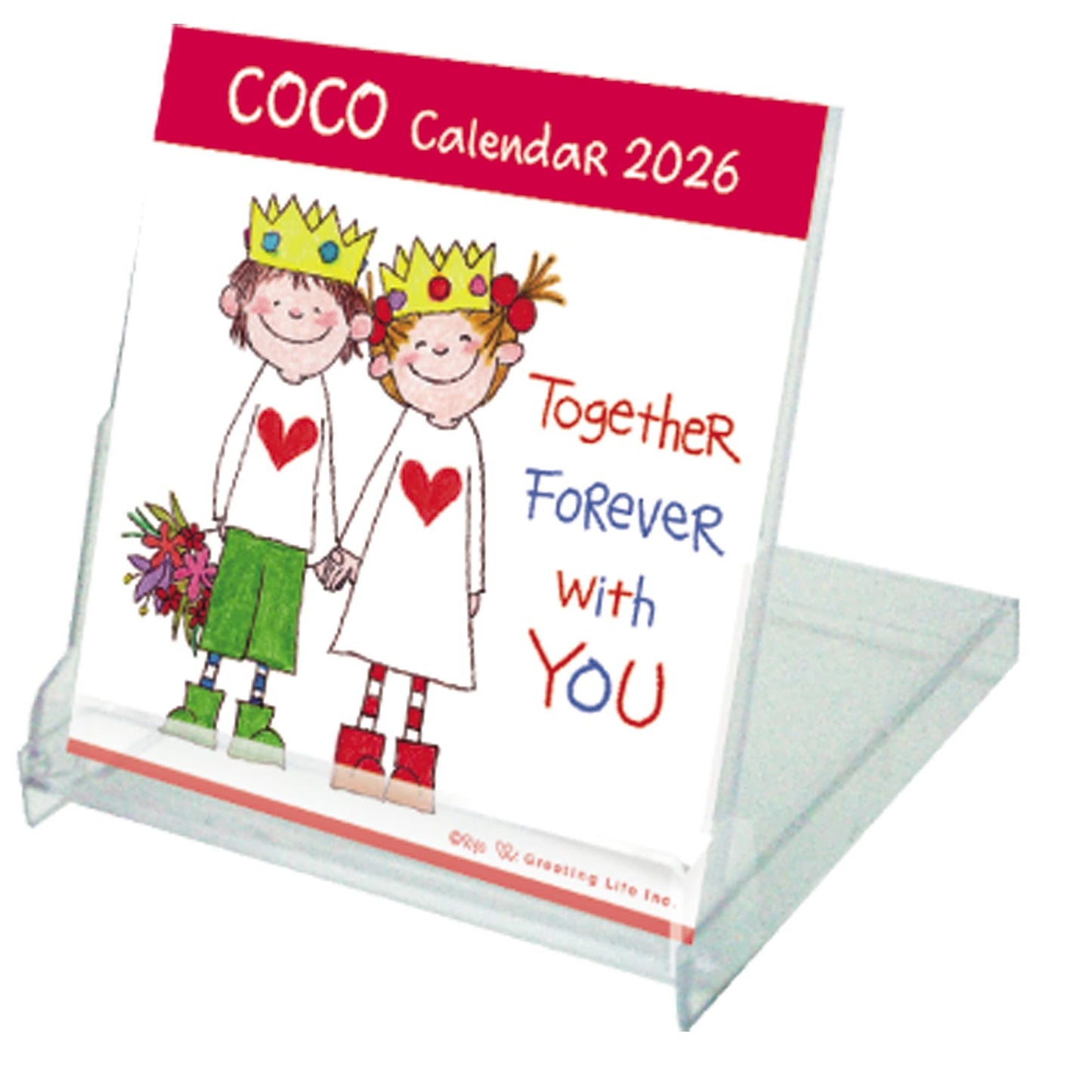 2026 Desk Calendar, Coco-chan/Ryo Sakamoto