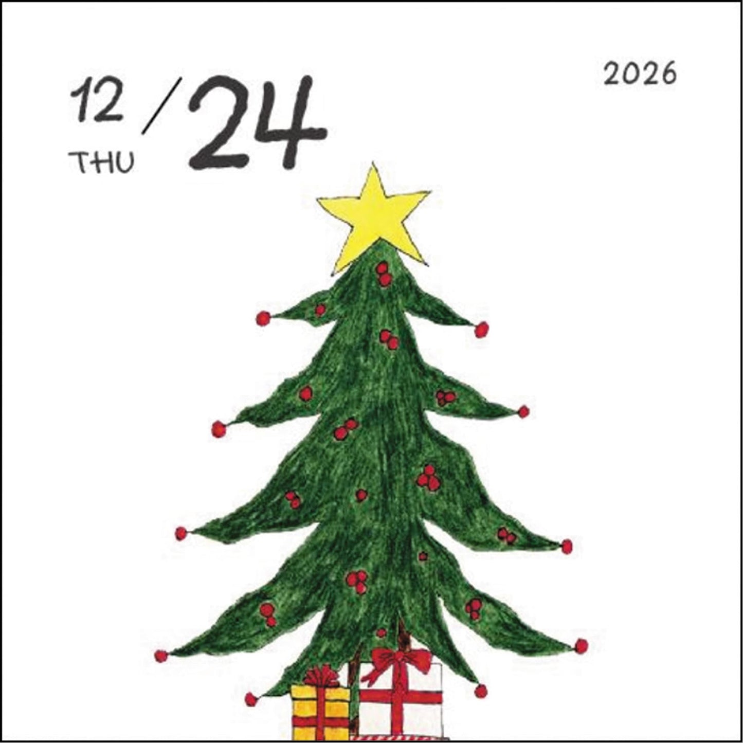 2026 Desk Calendar, Coco-chan, Daily Calendar