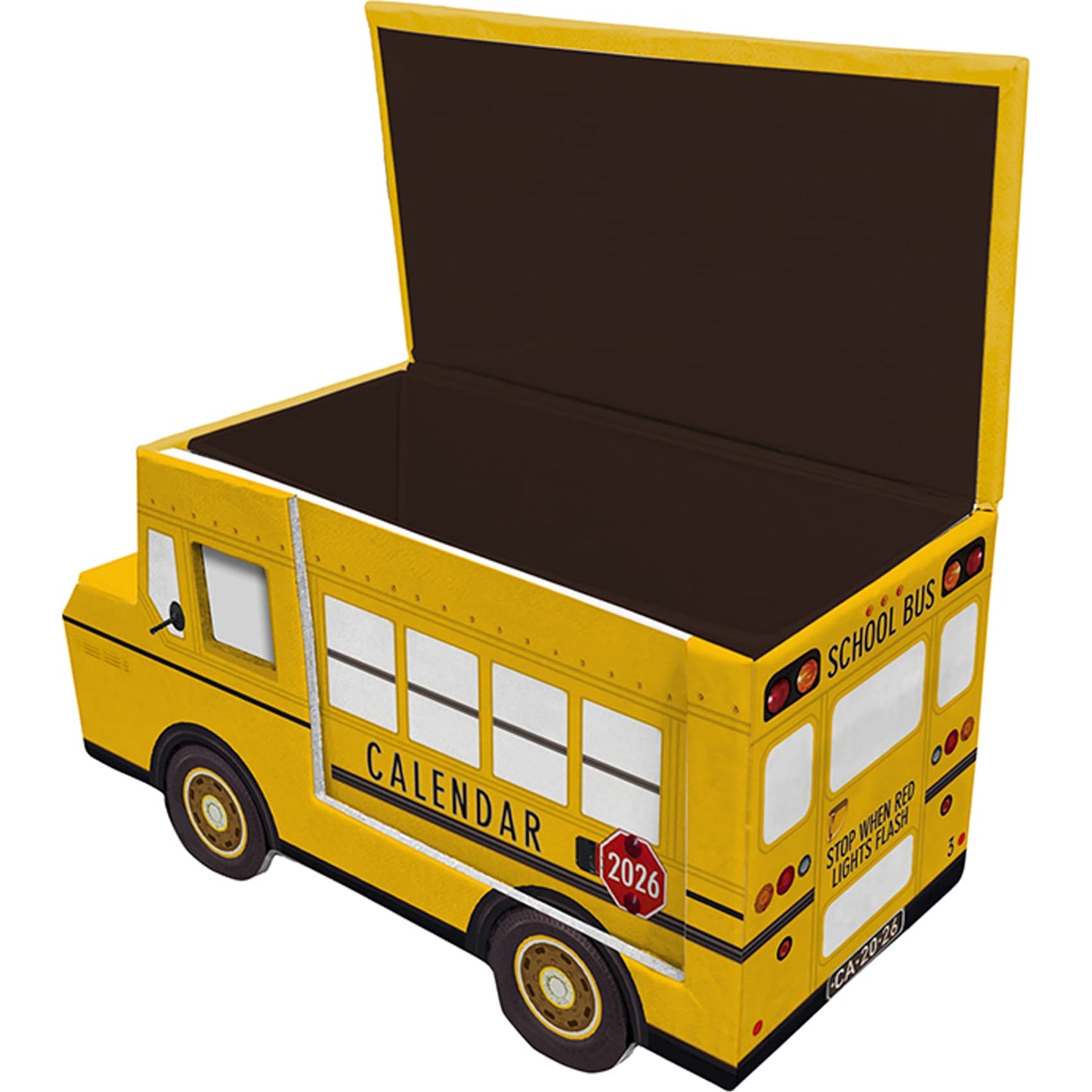 2026 Car Box Calendar School Bus
