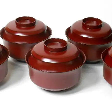 Tenryuji Bowl, Ancient Negoro/Tamare Lacquer Coating